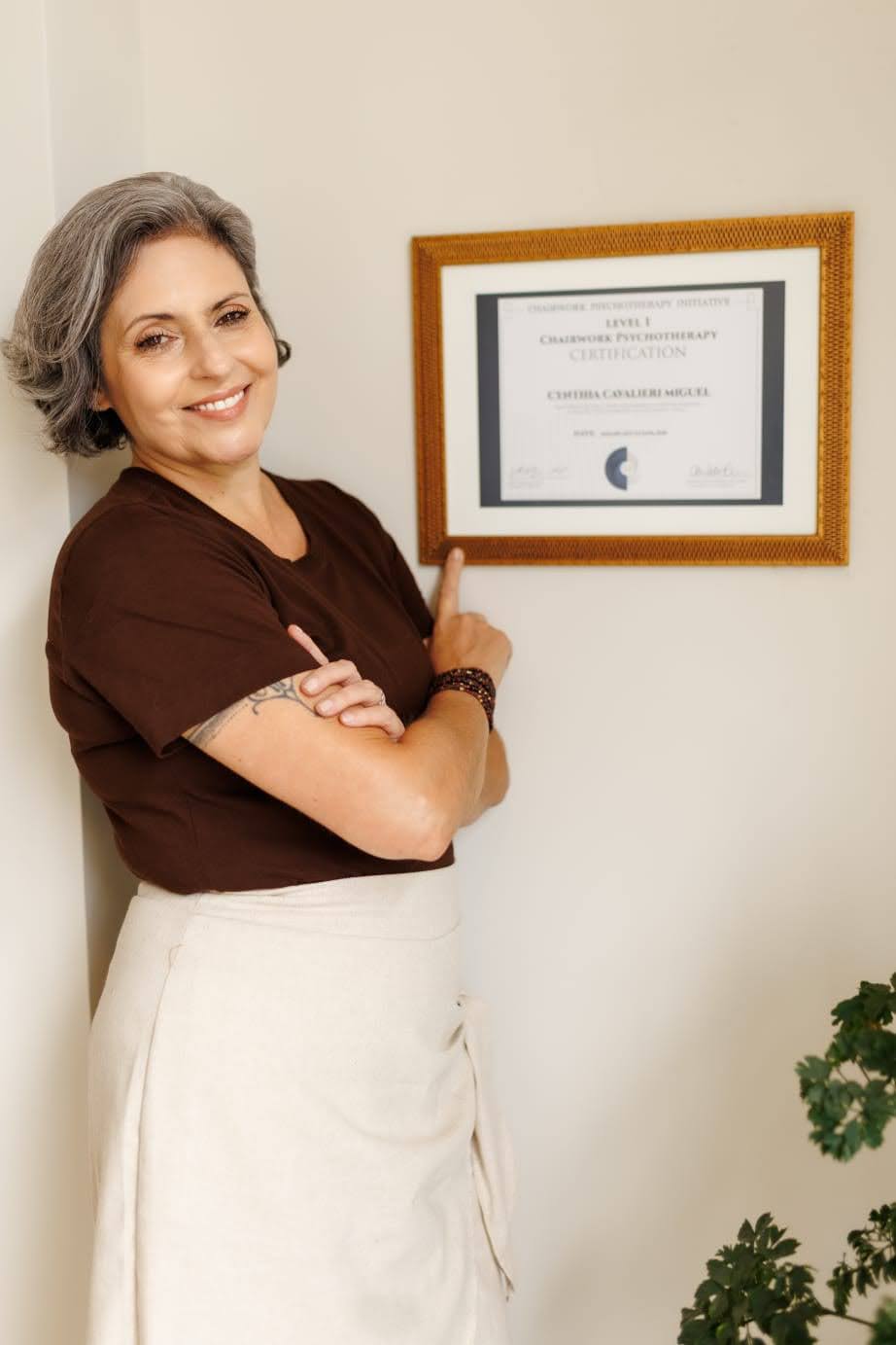 Cynthia Cavalieri — certificação Chairwork